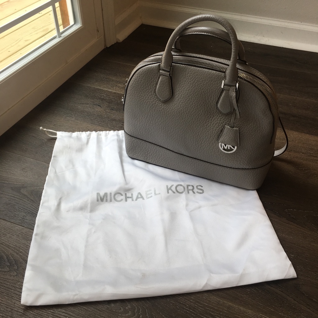 Michael Kors “Smythe” Large Dome Satchel